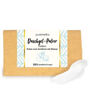 Puremetics Diy Duschgel Pulver Cotton