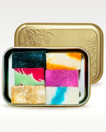 Puremetics Mini Sæber   Guld Aluminiumsdåse