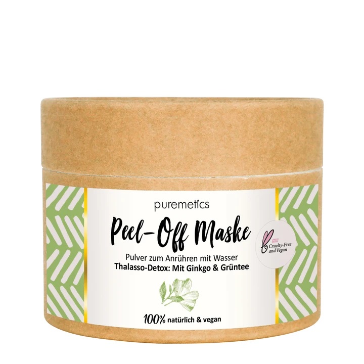 Puremetics Peel-off Maske Ginkgo Green Tea