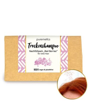 Puremetics Refill Tørshampoo Røde Bær Til Rødt Hår