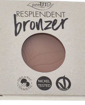 Purobio Cosmetics Bronzer Matte Finish Warm Brown 05 Refill