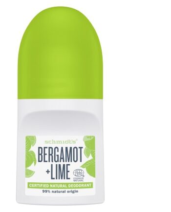 Schmidt   Naturals Roll-on Deodorant Bergamot   Lime