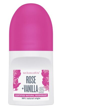 Schmidt   Naturals Roll-on Deodorant Rose   Vanilla