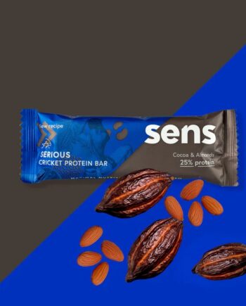 Sens Cricket Protein Bar Bitter Cacao   Sesame
