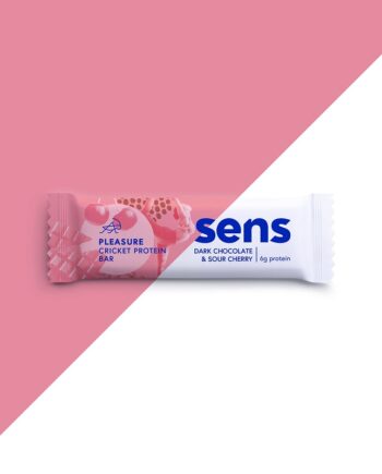 Sens Cricket Protein Bar Dark Chocolate   Sour Cherry