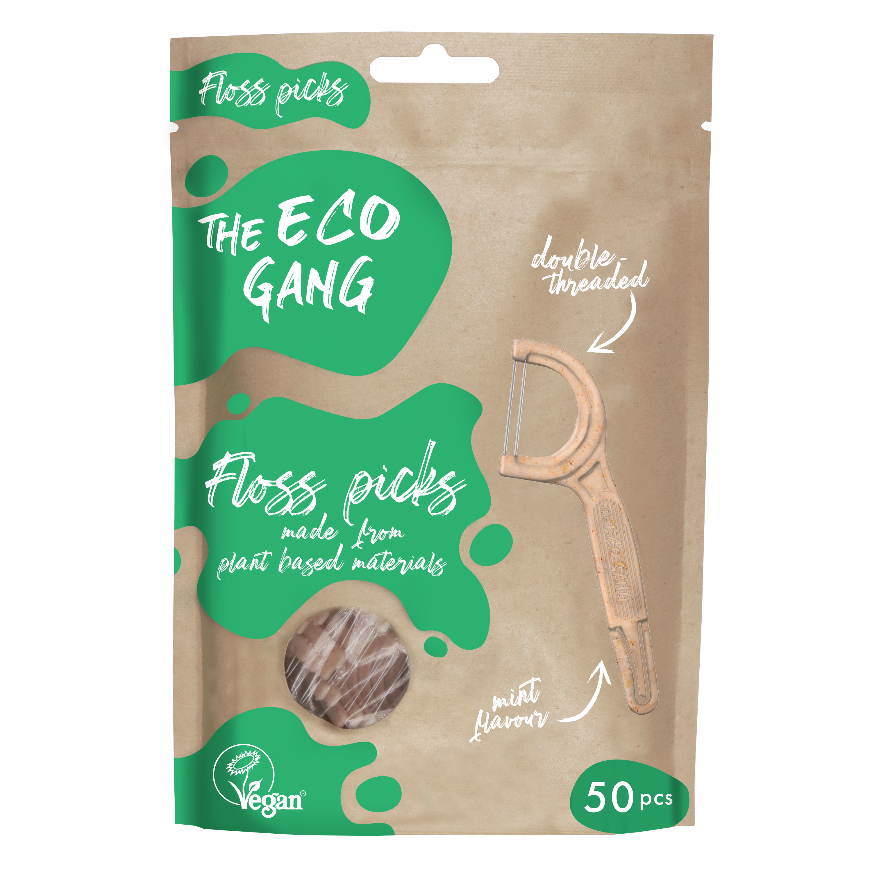 The Eco Gang Tandtrådsbøjler Dobbeltstrenget Med Mint