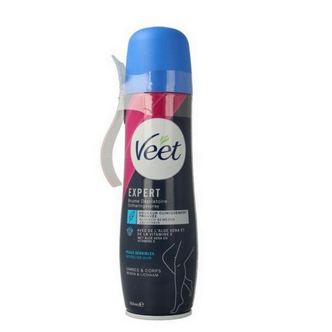 Veet Spray On Hair Removal Cream Sensitive Skin