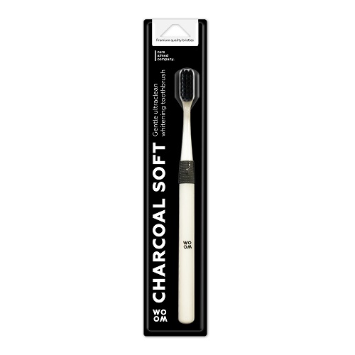 Woom Soft Charcoal Tandbørste