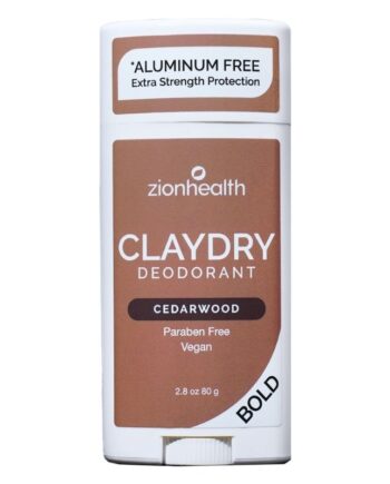 Zionhealth Bio Claydry Deodorant Cedarwood