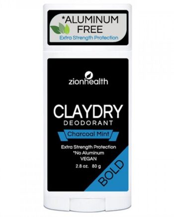 Zionhealth Bio Claydry Deodorant Charcoal Mint