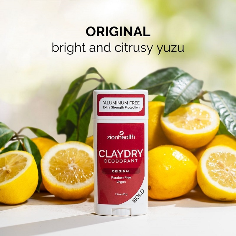 Zionhealth Bio Claydry Deodorant Original