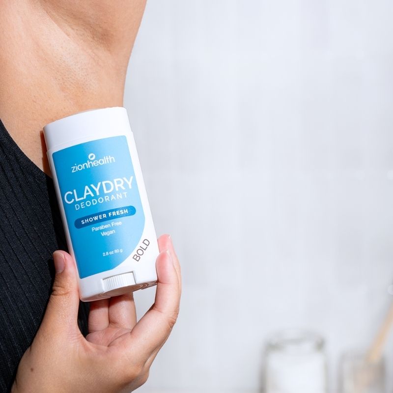 Zionhealth Bio Claydry Deodorant Shower Fresh