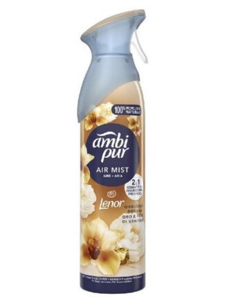 Ambi Pur Luftfrisker Air Mist Vanilla Gold 185 Ml