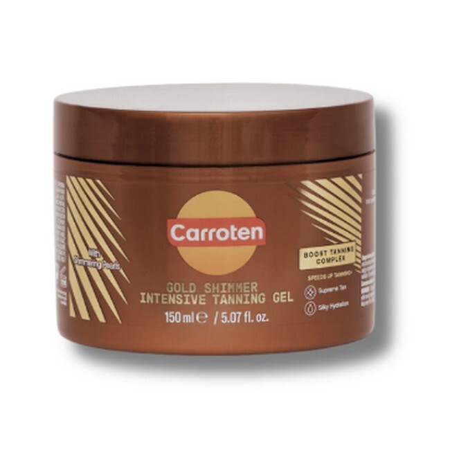 Carroten Gold Shimmer Tanning Gel 150 Ml
