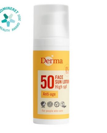 Derma Ansigtssolcreme Spf 50 50 Ml