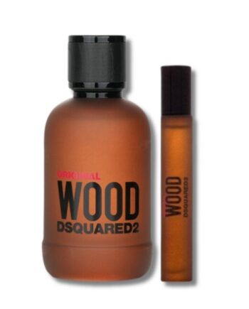 Dsquared2 Wood Pour Homme Eau De Parfum Sæt 100 Ml   10 Ml