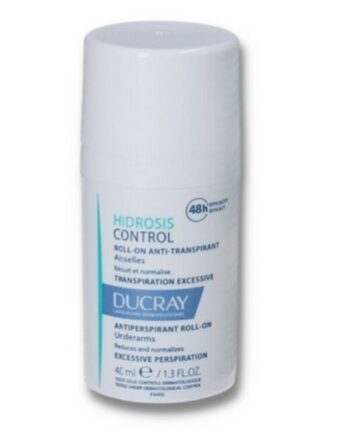 Ducray Hidrosis Control Roll On Anti Perspirant 40 Ml