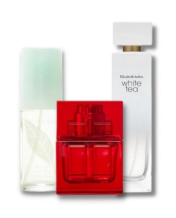 Elizabeth Arden Perfume Collection White Tea Red Door Green Tea