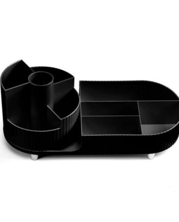 Gillian Jones Beauty Table Multi Organizer Rotation Black