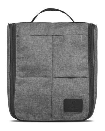 Gillian Jones Vittorio Men Grey Washbag Hang Up