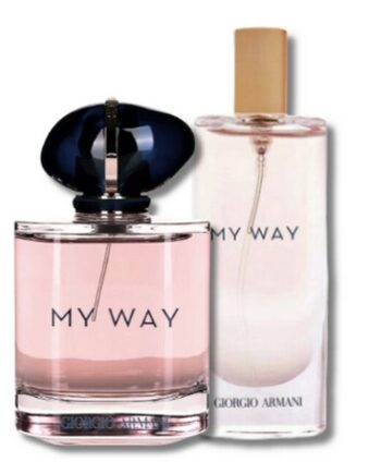 Giorgio Armani My Way Sæt 90 Ml Edp   15 Ml Travel Spray