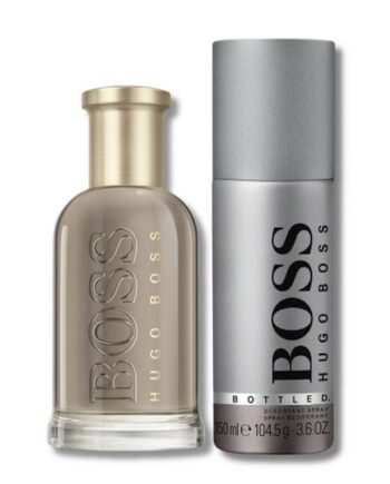 Hugo Boss Bottled Eau De Parfum Sæt 50 Ml Edp   Deodorant Spray
