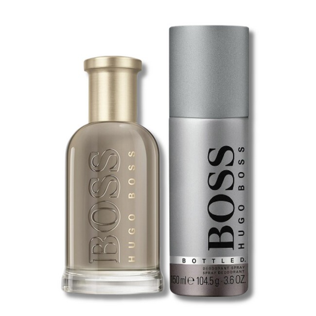 Hugo Boss Bottled Eau De Parfum Sæt 50 Ml Edp Deodorant Spray