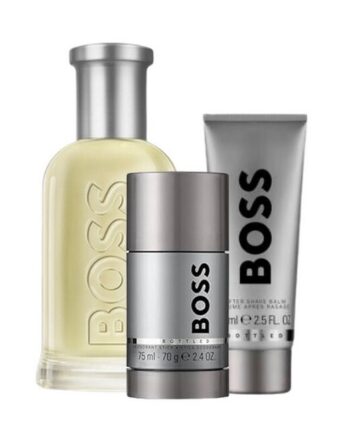 Hugo Boss Bottled Sæt 100 Ml Edt Deodorant Stick Shower Gel