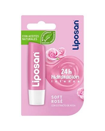 Labello  Liposan  Læbepomade Soft Rose Lip Balm