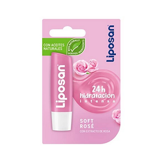 Labello Liposan Læbepomade Soft Rose Lip Balm