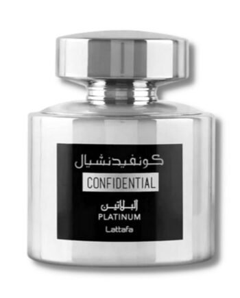 Lattafa Perfumes Confidential Platinum Eau De Parfum 100 Ml Edp