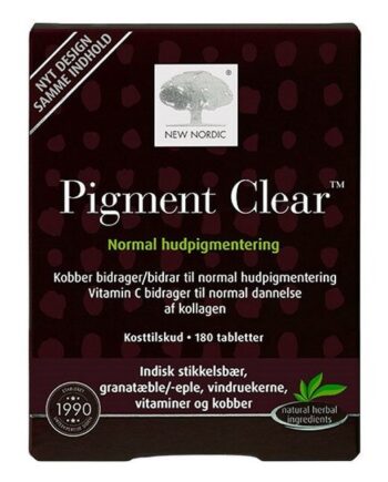 New Nordic Skin Care Pigment Clear 180 Stk