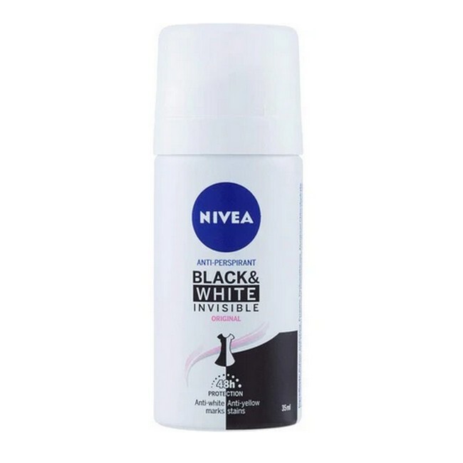 Nivea Black White Deodorant Spray Travel Size 35 Ml