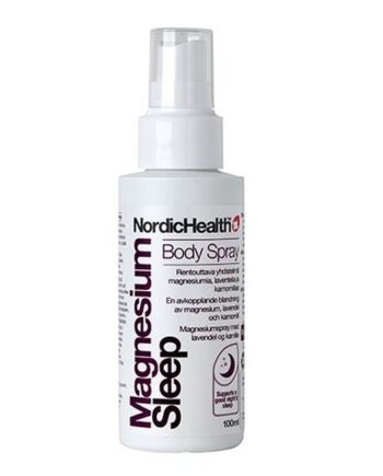 Nordic Health Magnesium Sleep Body Spray 100 Ml