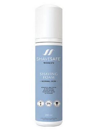 Shavesafe Woman Shaving Foam Normal Skin 200 Ml