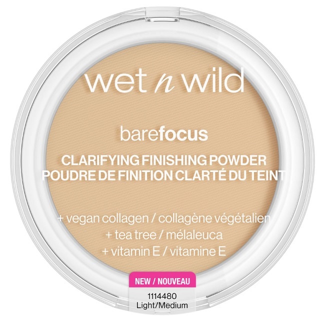Wet Wild Bare Focus Clarifying Finishing Powder Light Medium