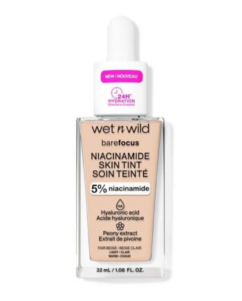 Wet   Wild Bare Focus Niacinamide Skin Tint Fair Beige 32 Ml