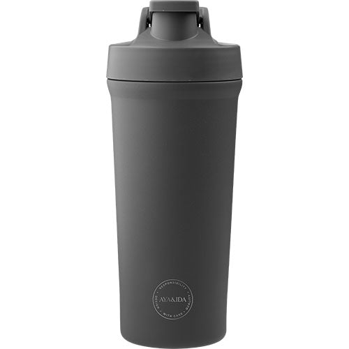 Aya Ida Shaker Bottle 750ml Dark Grey