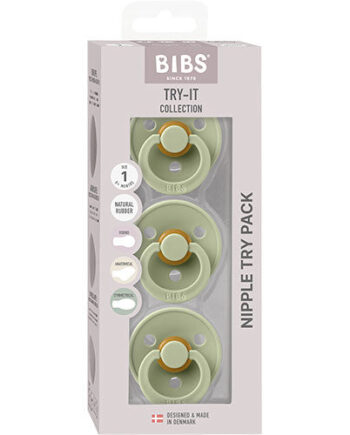 Bibs Bibs Try-it Colour Size   Sage   Pack