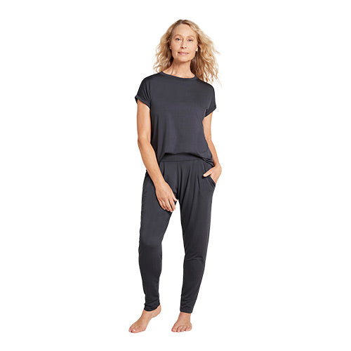 Boody Downtime Lounge Pants Storm Str Xs