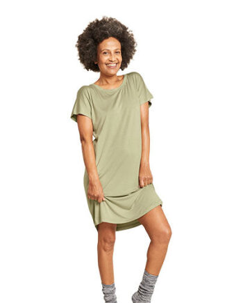 Boody Goodnight Nightdress Sage Str