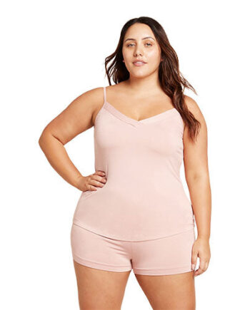 Boody Goodnight Sleep Cami Dusty Pink Str  Xs