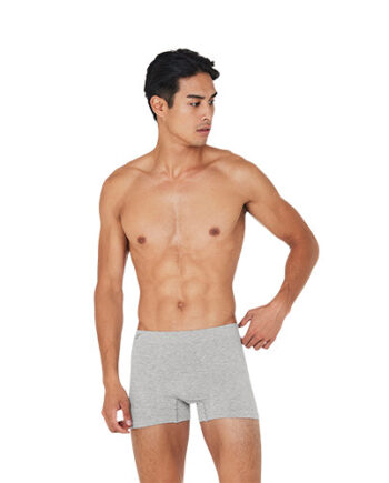 Boody Menâ   Boxers Light Grey Marl Str