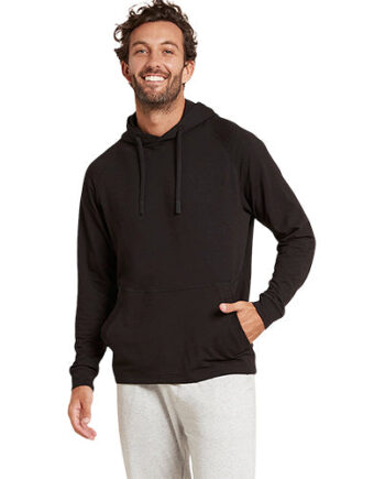 Boody Menâ    Weekend Pullover Hoodie Sort Str