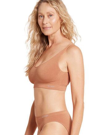 Boody Padded Shaper Crop Bra Nude   Str