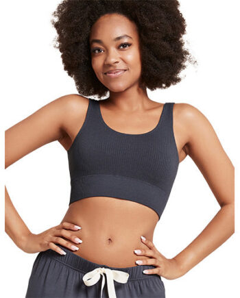 Boody Ribbed Seamless Bra Storm Str