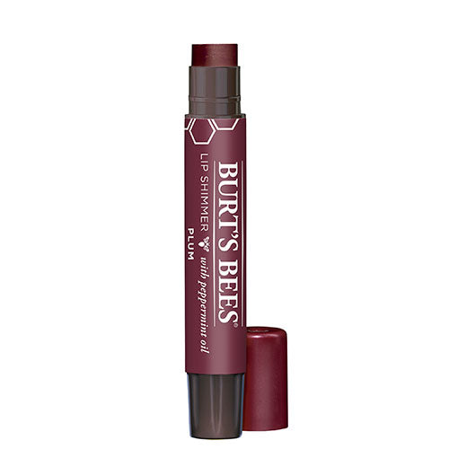 Burt 39   Bees Lip Shimmer Plum