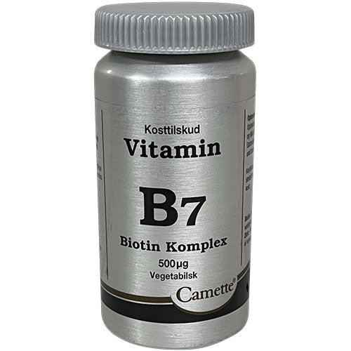 Camette B7 Biotin Komplex Med Zink Og Agerpadderok