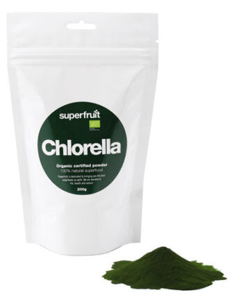 Superfruit Chlorella Pulver   Superfruit