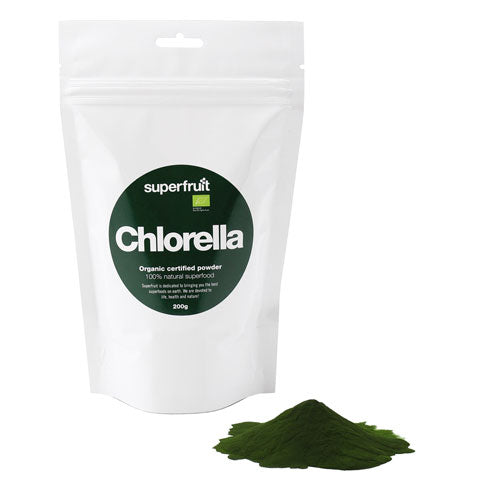 Superfruit Chlorella Pulver Superfruit